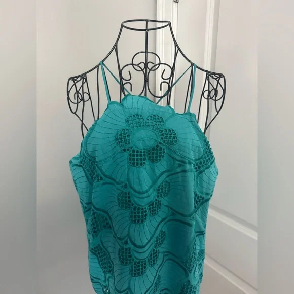 NWT Anthropologie Corey Lynn Calter Giverny Embroidered Blouse Size Medium - Picture 6 of 10